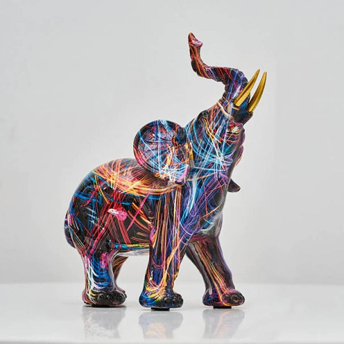 Primole™ Creative Graffiti Elephant Figurine