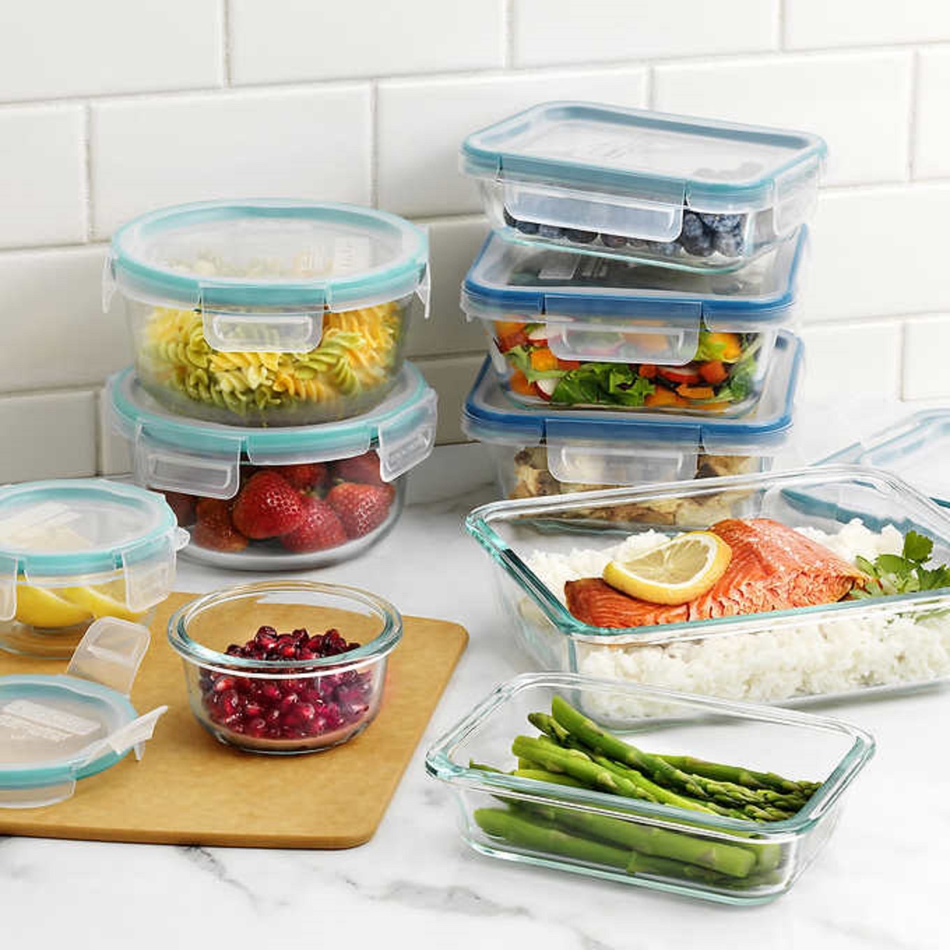 Primole™ Pyrex 18-Piece Glass Food Storage Set