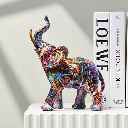 Primole™ Creative Graffiti Elephant Figurine